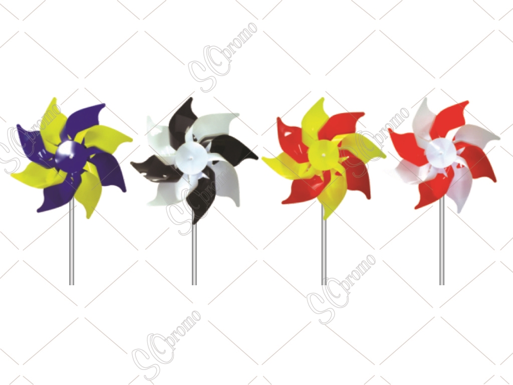 Hologram Metalik Winted Pinwheel